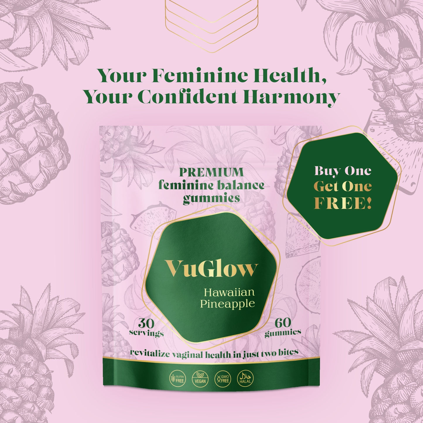 VuGlow Feminine Balance Gummies