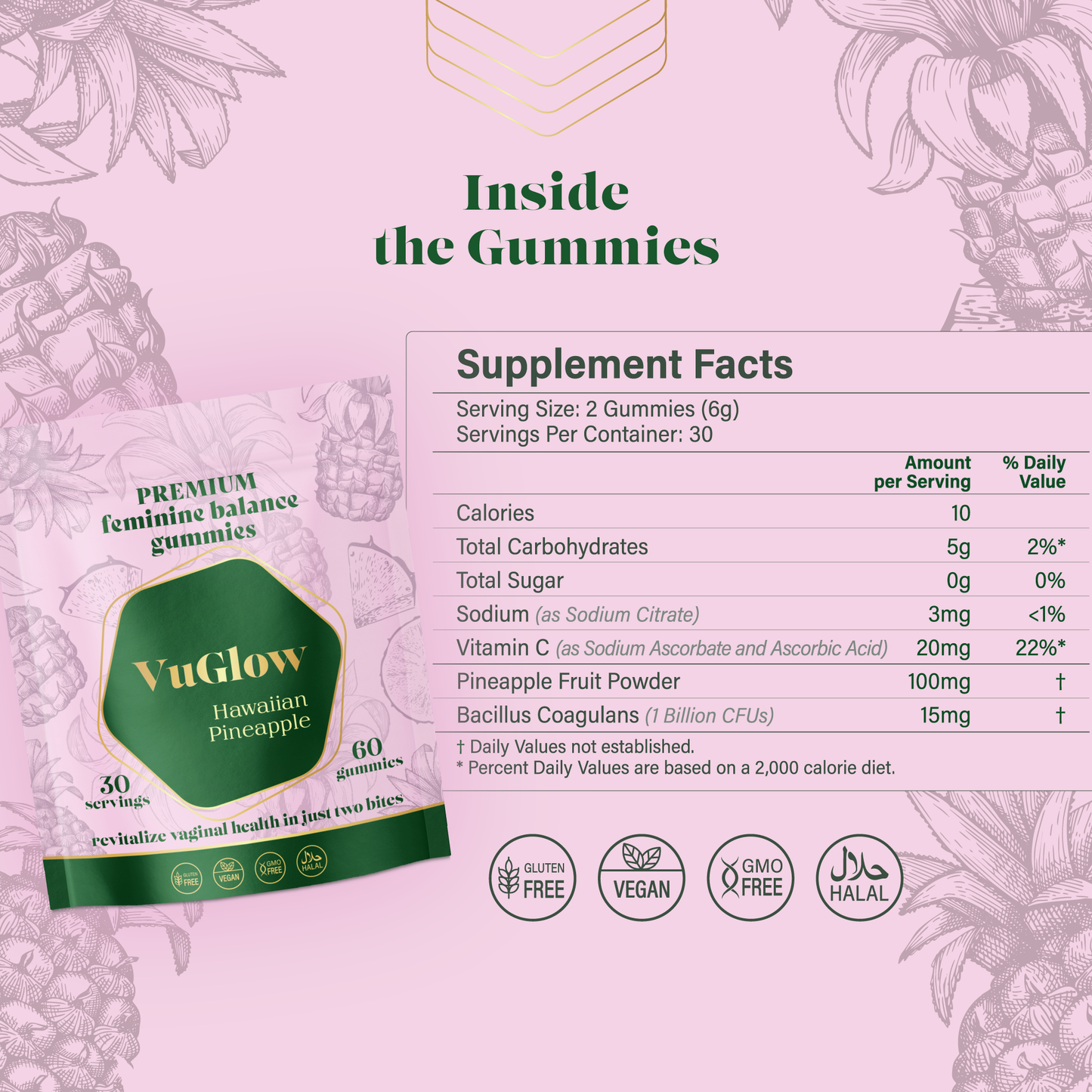 VuGlow Feminine Balance Gummies